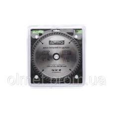 Диск пиляльний для дерева 200х32 (30)х60Т APRO