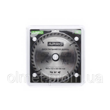 Диск пиляльний для дерева 180х32 (30)х40Т APRO