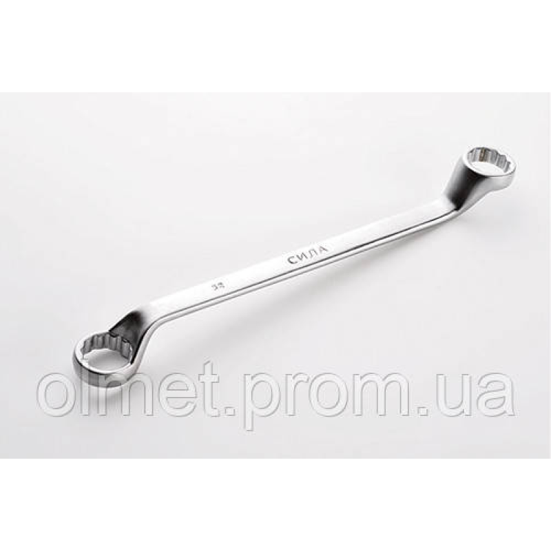 Ключ накидний двосторонній CrV 30x32мм СИЛА Ключ накидний двосторонній CrV 30x32мм СИЛА