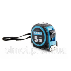 Рулетка магнітна гумова 5 мх19 мм APRO