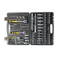 Набір насадок 72Т CrV 1⁄4, 3⁄8, 1⁄2 171шт СИЛА