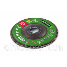 Круг пелюстково-торцевий Р220 конус 125 мм (Т27) (КПТ) APRO