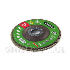 Круг пелюстково-торцевий Р80 конус 125 мм (Т27) (КПТ) APRO