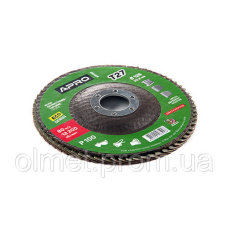 Круг пелюстково-торцевий Р100 конус 125 мм (Т27) (КПТ) APRO