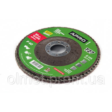 Круг пелюстково-торцевий Р40 конус 125 мм (Т27) (КПТ) APRO