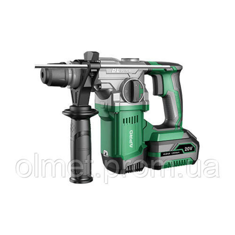 Перфоратор безщітковий 20CBH N 20В SDS+ 3Дж без АКБ без ЗП APRO