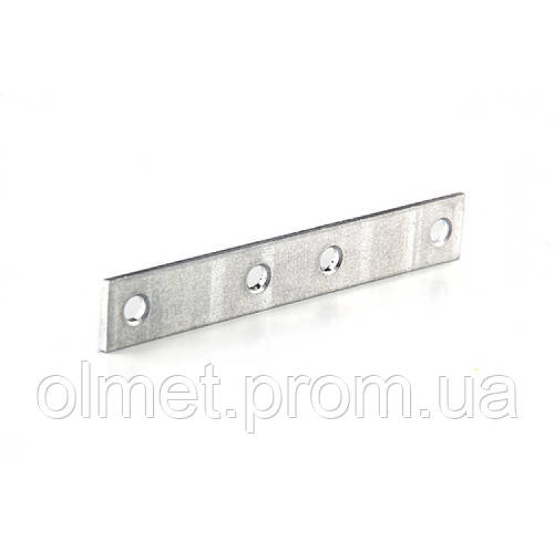 Пластина вузька 100х15х2.0мм оцинкована (25 шт.) APRO Пластина вузька 100х15х2.0мм оцинкована (25 шт.) APRO