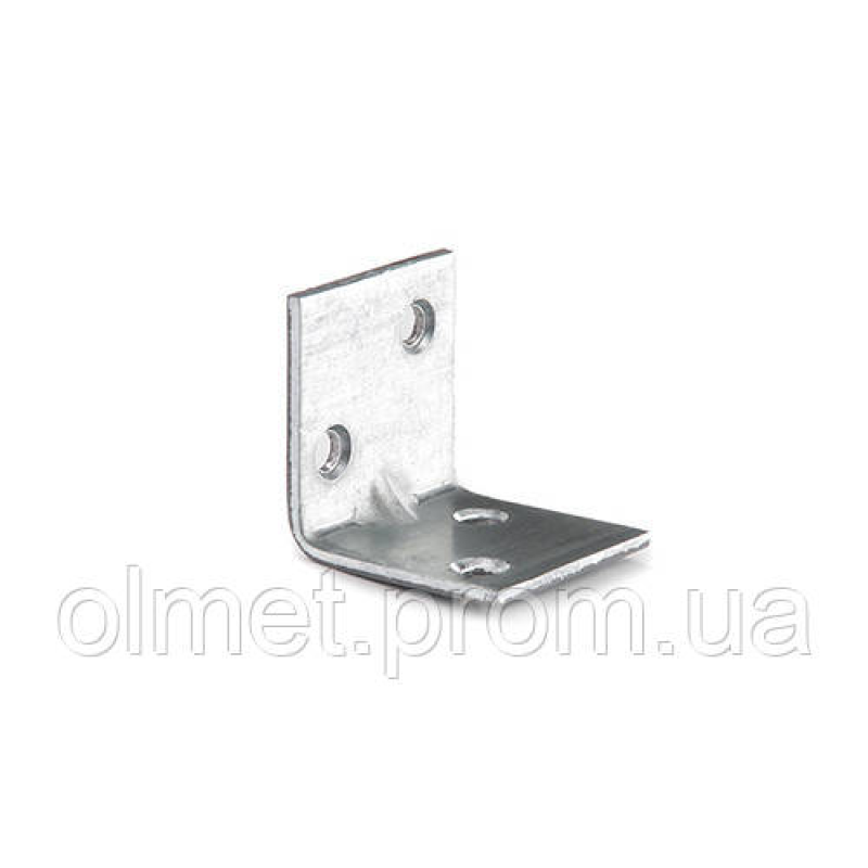 Косинець рівномірний 30х30х2.0 мм оцинкований (пач. 50 шт.) APRO