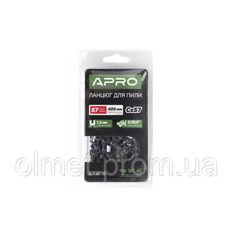 Ланцюг для бензопили 57 ланок (для шини 40 см, крок 3/8) APRO Ланцюг для бензопили 57 ланок (для шини 40 см, крок 3/8) APRO