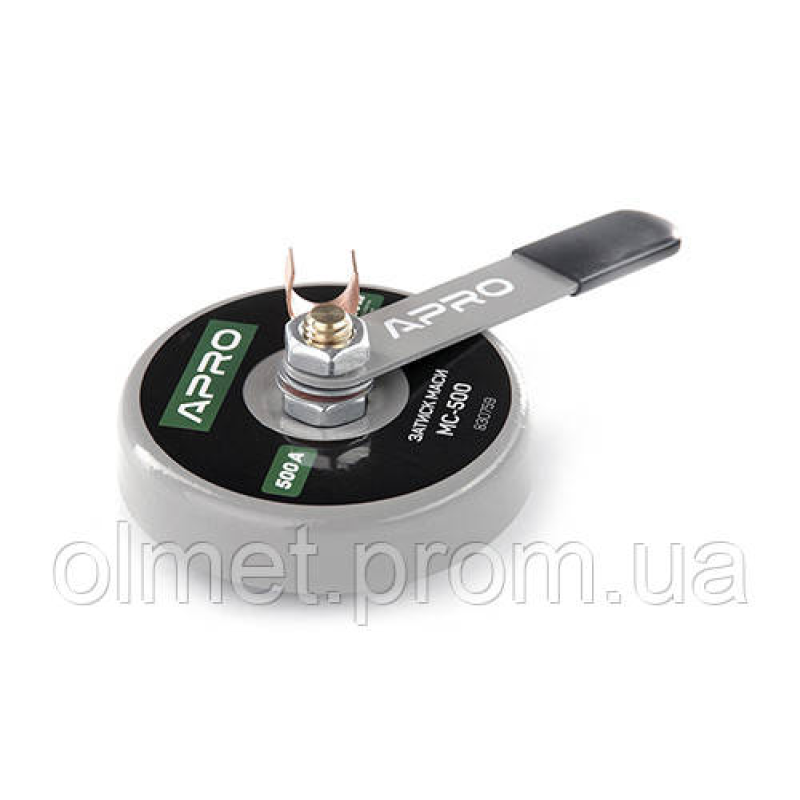 Затискач маси магнітний 500 А (30 кг) APRO Затискач маси магнітний 500 А (30 кг) APRO