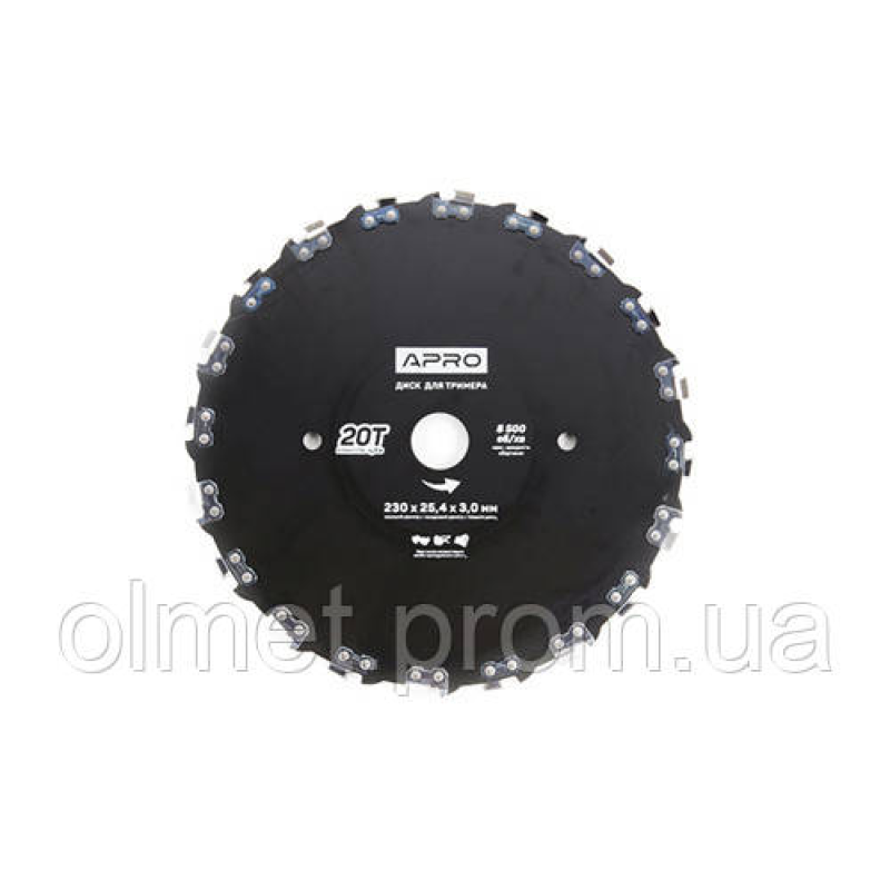 Ніж для тримера 20T ланцюговий APRO