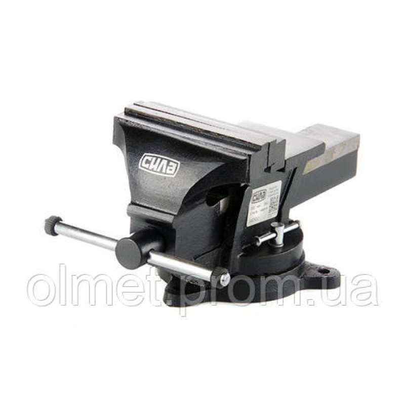 Лещата слюсарні поворотні 150мм СИЛА Лещата слюсарні поворотні 150мм СИЛА