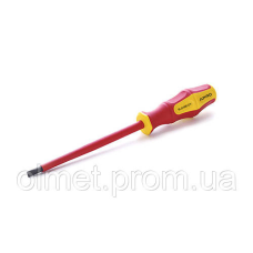 Викрутка діелектрична SL3x100 CrV (плоска) обгумована APRO