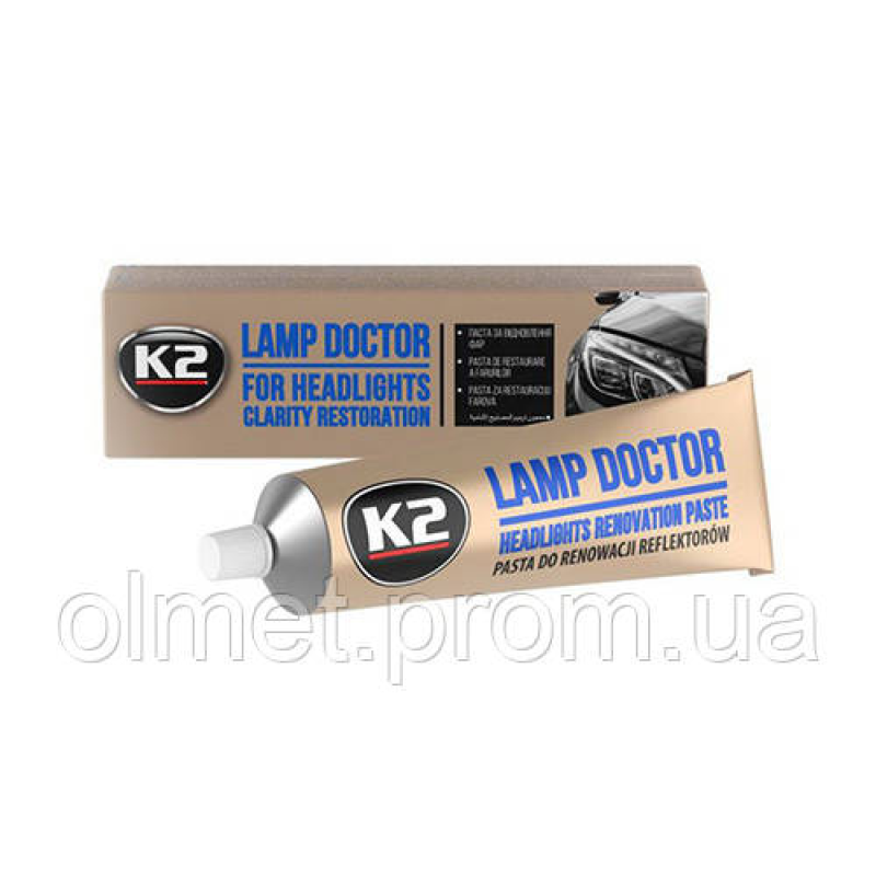 Паста для полірування фар Lamp Doctor 60г К2