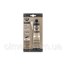 Герметик прокладок силіконовий високотемпературний прозорий 85г К2