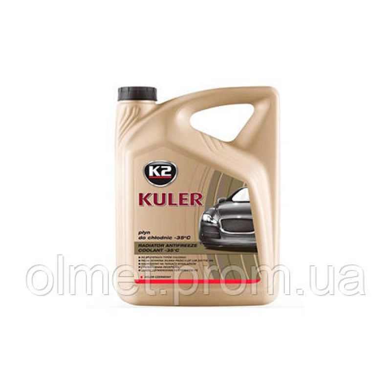 Антифриз TURBO KULER -35 (червоний G12+) 5л К2