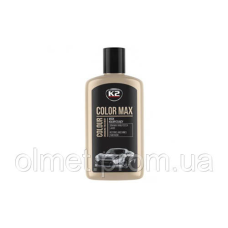 Поліроль кузова восковий COLOR MAX BLACK 250мл К2