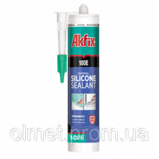 Універсальний 100% силікон (чорний) 100E AKFIX