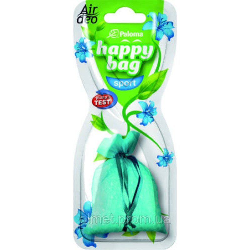 Ароматизатор Paloma Happy Bag 15g, SPORT (мішочок)