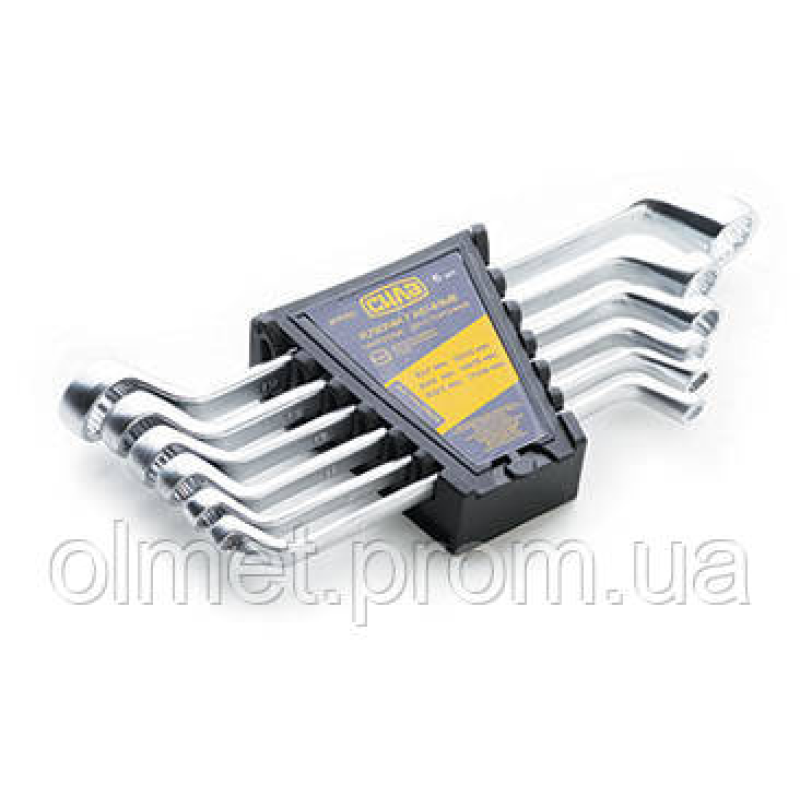 Набір ключів накидних двосторонніх 6x7 мм, 8x9 мм, 10x11 мм, 12x13 мм, 14x15 мм, 17x19 мм (6 шт.). СИЛА Набір ключів накидних двосторонніх 6x7 мм, 8x9 мм, 10x11 мм, 12x13 мм, 14x15 мм, 17x19 мм (6 шт.). СИЛА