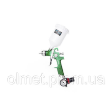 Фарборозпилювач HVLP Ø1,4 мм у/б пласт. 600 мл із редуктором APRO