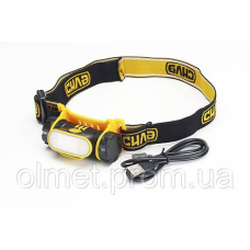 LED-ліхтар налобний 150 Лм (2200 мА·год, Li-ion 18650) Вольт СИЛА