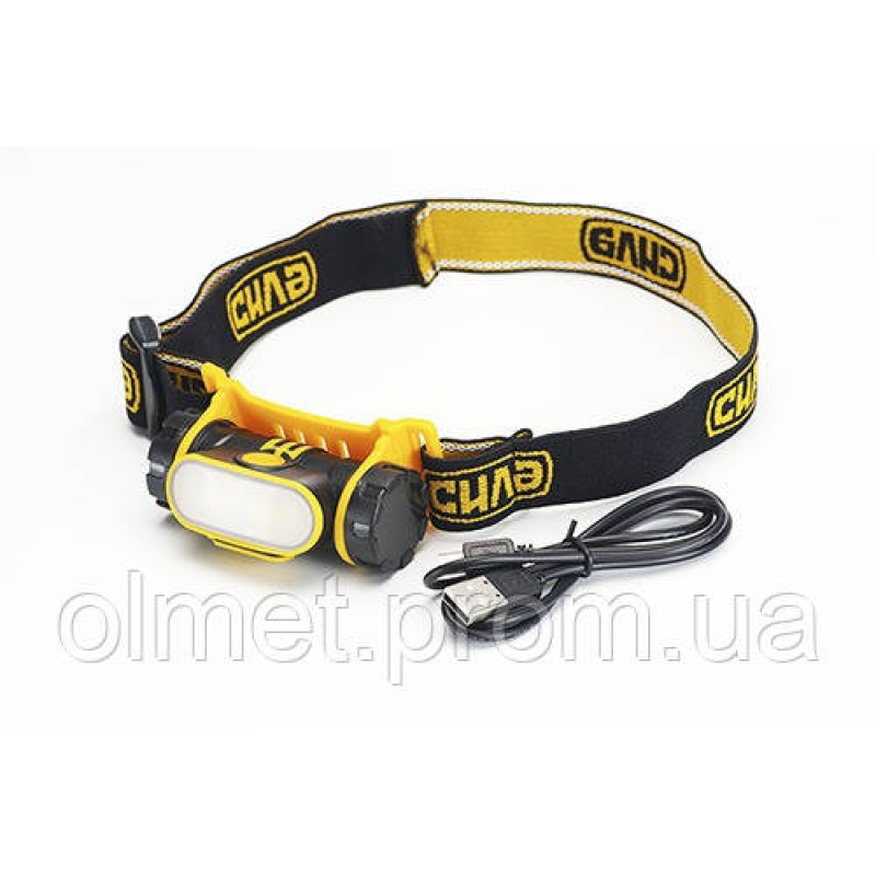 LED-ліхтар налобний 150 Лм (2200 мА·год, Li-ion 18650) Вольт СИЛА LED-ліхтар налобний 150 Лм (2200 мА·год, Li-ion 18650) Вольт СИЛА