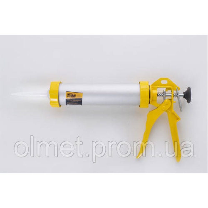 Пістолет для силікону закритий 300 мл. СИЛА