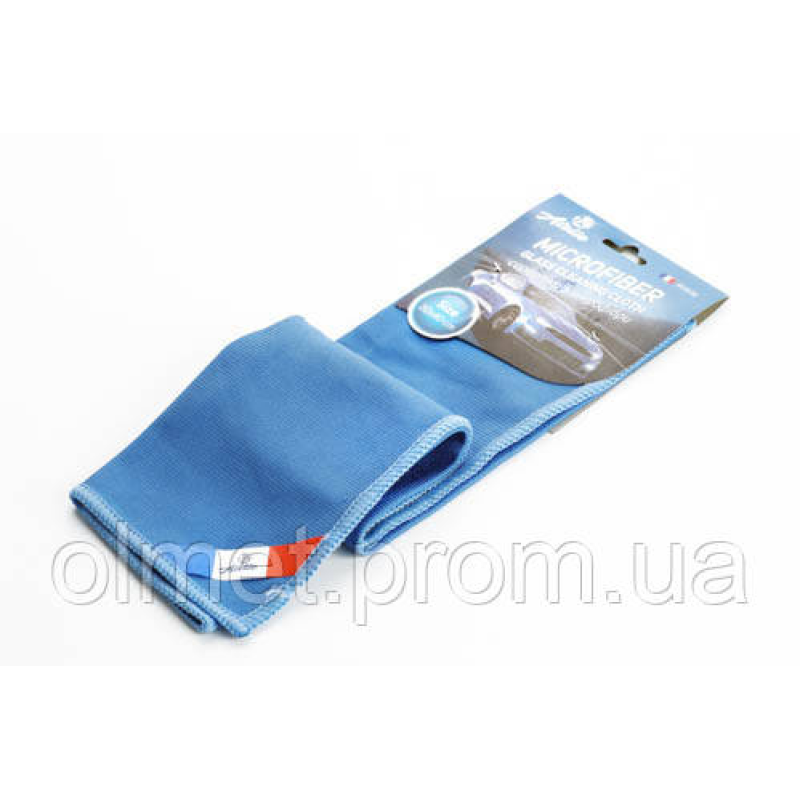 Серветка з мікрофібри для скла 30х40 см (блакитний) 12 Atelie