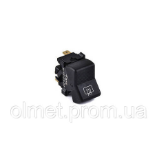 Клавіша ввімкнення нагрівання заднього скла ВАЗ 2104, 2105, 2107 (4- контактна) WTE