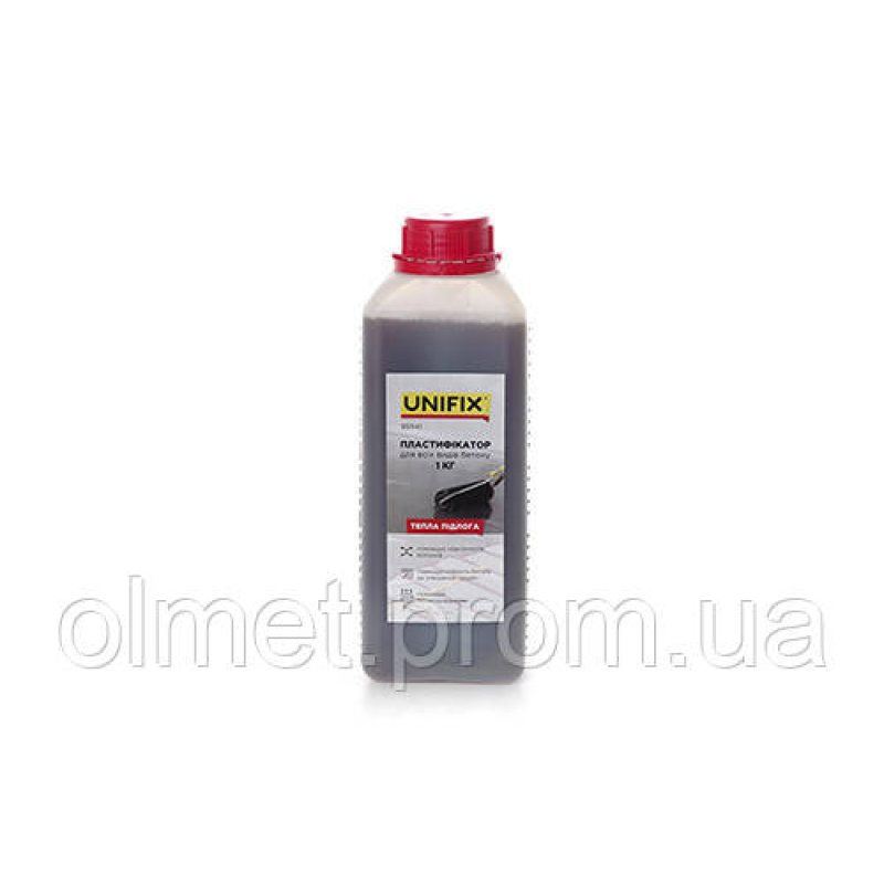 Пластифікатор для теплої підлоги 1 кг UNIFIX Пластифікатор для теплої підлоги 1 кг UNIFIX