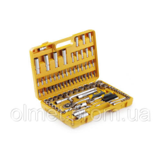Набір насадок CrV 1/4, 1/2 (94 шт.) Стандарт СИЛА