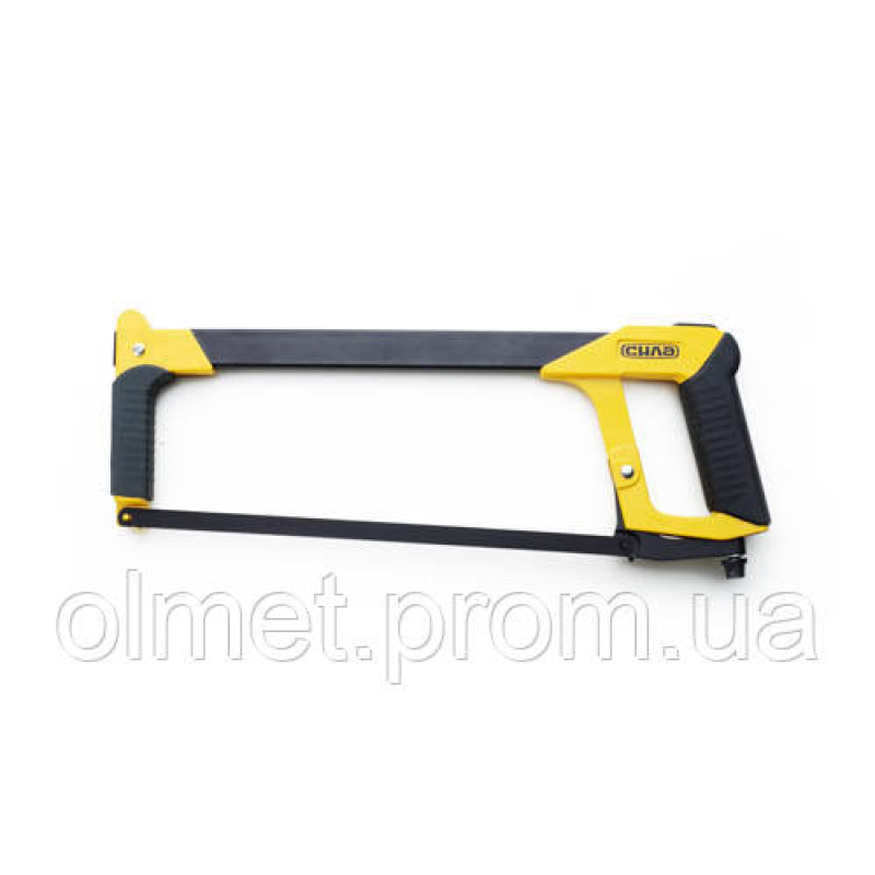 Ножівка для металу 300 мм із металевою гумовою ручкою СІЛА