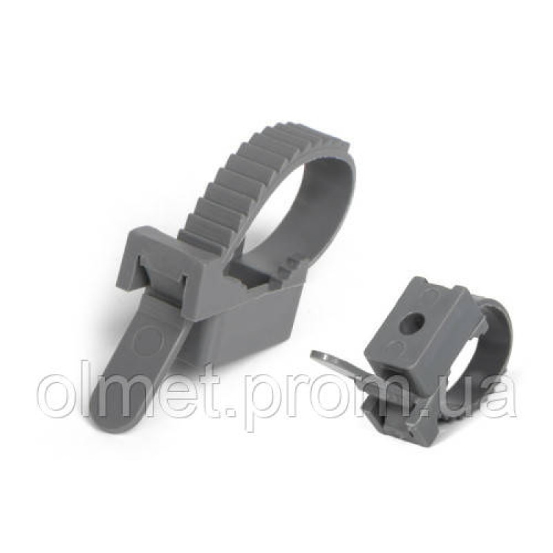 Кріплення ремінцеве сіре 10х120 мм (пач 50 шт.) APRO Кріплення ремінцеве сіре 10х120 мм (пач 50 шт.) APRO