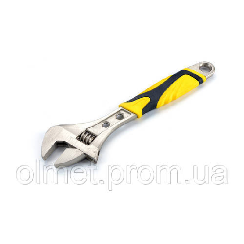 Ключ розвідний CrV 0-35/300 мм ПРОФІ СИЛА